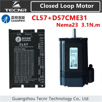 

Orginal Leadshine nema23 3.1NM Closed loop Hybrid servo driver kit CL57and 57CME31 stepper motor drive 57mm
