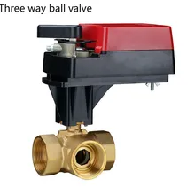 Регулирующий клапан 2 Way 3 способ пропорционального Электрический шаровой кран для 220 В dn25-dn40