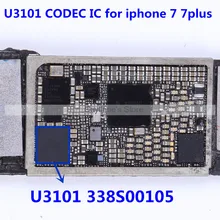 5 шт./лот 338S00105 большой аудио IC U3101 для iPhone 7 P 7 Plus кольцо микросхема