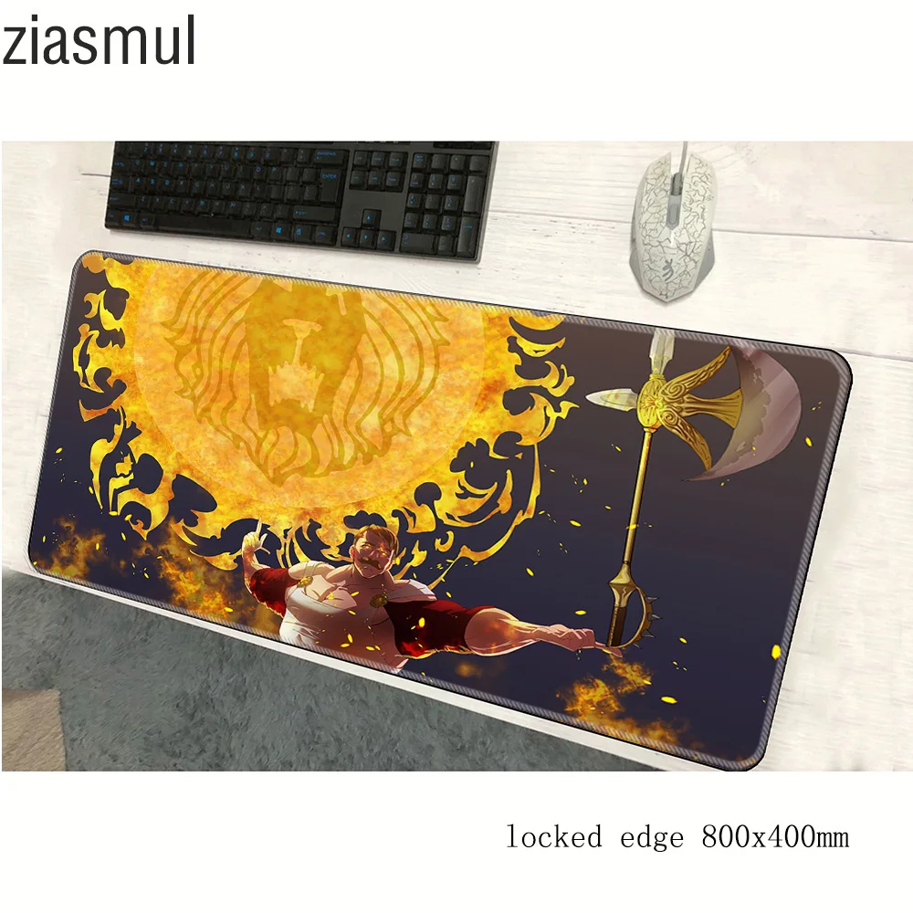 Seven deadly sins mouse pad 800x400x2mm mats Gorgeous Computer