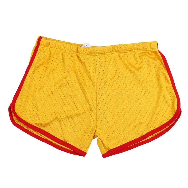 Training Track and Field Sport Shorts Men Nylon Jogging Short Gay Sexy