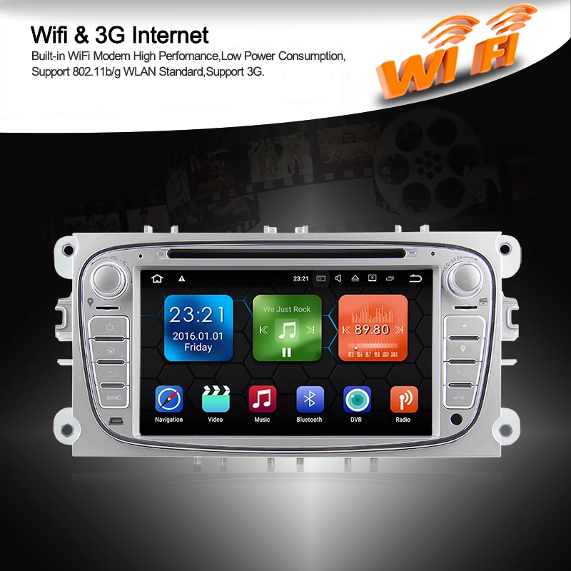 Excellent Android 9.0 Car DVD Player for Ford Focus Mondeo Galaxy Car radio Audio Radio Stereo GPS Head Unit with 2G RAM 12 Excellent Android 9.0 Car DVD Player for Ford Focus Mondeo Galaxy Car radio Audio Radio Stereo GPS Head Unit with 2G RAM 12