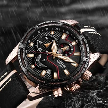 LIGE мужские s часы лучший бренд класса люкс мужские s военные спортивные часы мужские кожаные водонепроницаемые кварцевые наручные часы повседневные кварцевые часы+ коробка