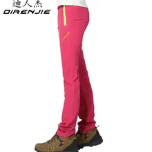 Direnjie женские летние Рыбалка быстросохнущие Брюки для девочек треккинг путешествия открытый Пеший Туризм Отдых дышащий Thin Брюки для девочек восхождение Мотобрюки