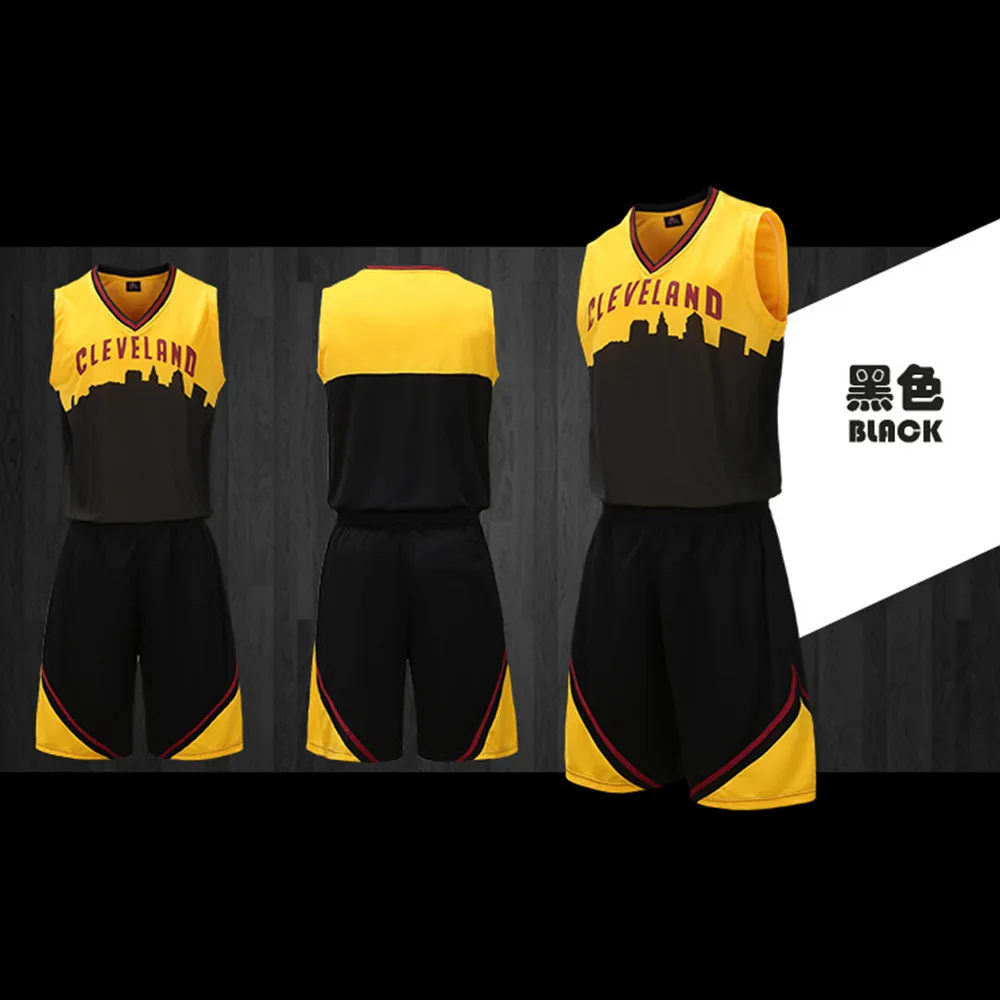 black yellow basketball jersey