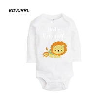 BOVURRL New Arrival Child Bodysuit Toddler Jumpsuit General Lengthy Sleeve Physique Go well with Child Clothes Set Autumn Spring Cotton