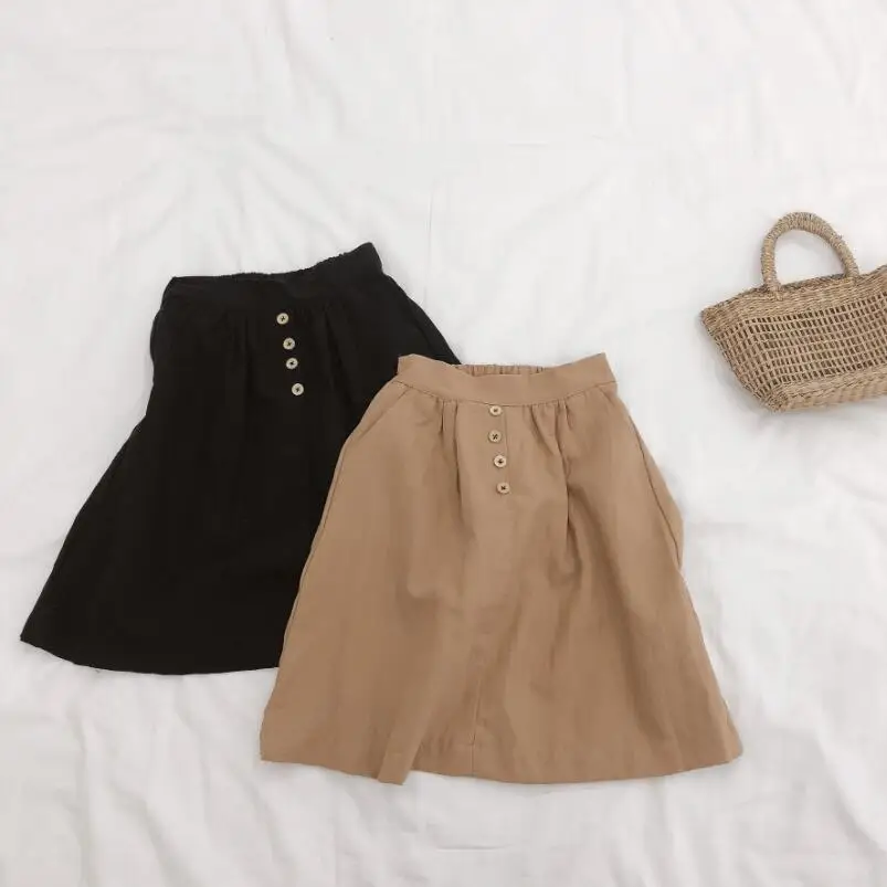 2019 Spring Autumn Summer Cotton Skirt For Children Baby Toddler Girl