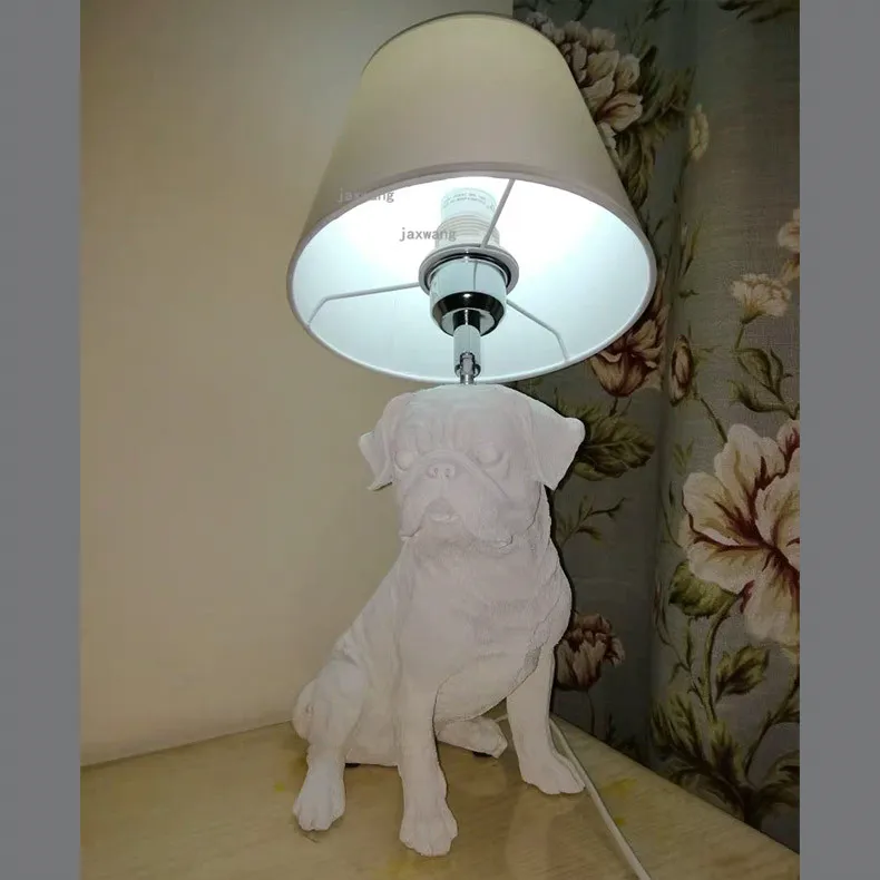 Милые детские формы в виде животных стол из полиэстера настольные лампы для спальни прикроватный домашний деко светодиодный светильник украшение Настольная лампа