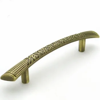 

64mm vintage drawer knob pull antique brass kitchen cabinet handle bronze dresser cupboard furniture door pull knob handle 2.5"
