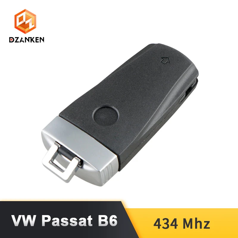 Dzanken 3 Botons дистанционный ключ автомобиля для VW Passat B6 3C B7 Magotan CC и чипа транспондера
