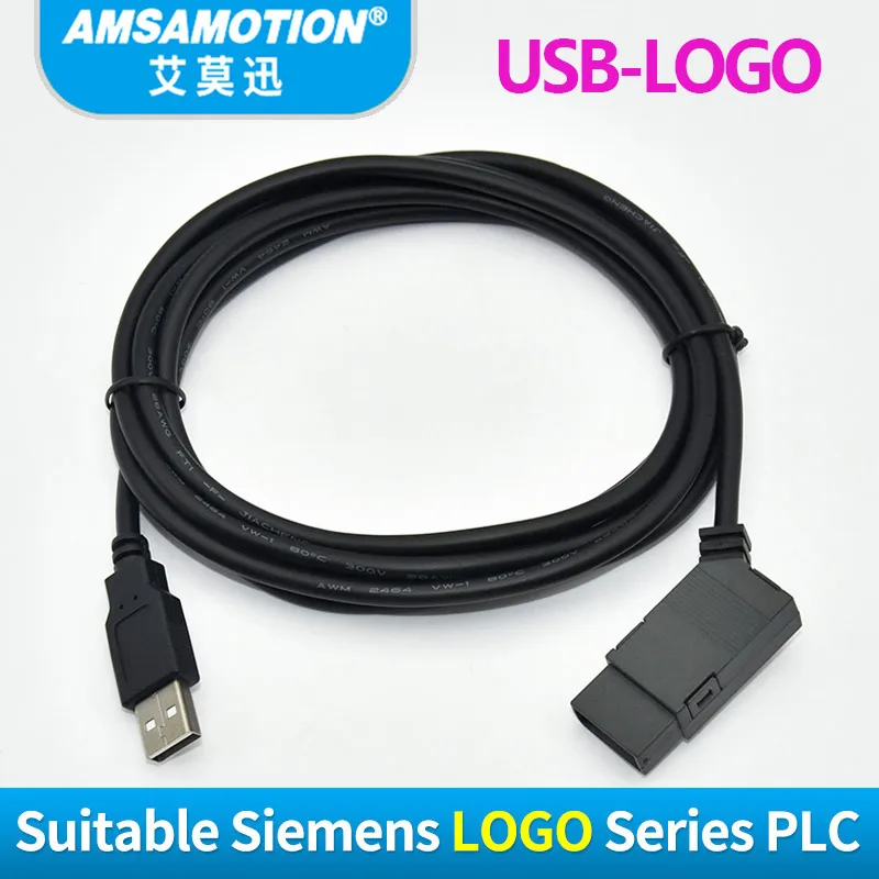 PC-LOGO изолированный кабель Подходящий Логотип Siemens серии PLC RS232 кабель логотип! PC-CABLE PC-6ED1 057-1AA01-0BA0 Поддержка WIN7 - Цвет: USB-LOGO (USB Port)