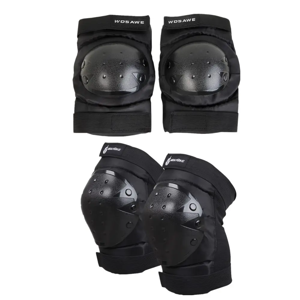 WOSAWE Adult Elbow Knee Protector Sets Cycling Snowboarding Ski Skateboard Sports Brace Support Volleyball Hockey Knee Pads WOSAWE Adult Elbow Knee Protector Sets Cycling Snowboarding Ski Skateboard Sports Brace Support Volleyball Hockey Knee Pads