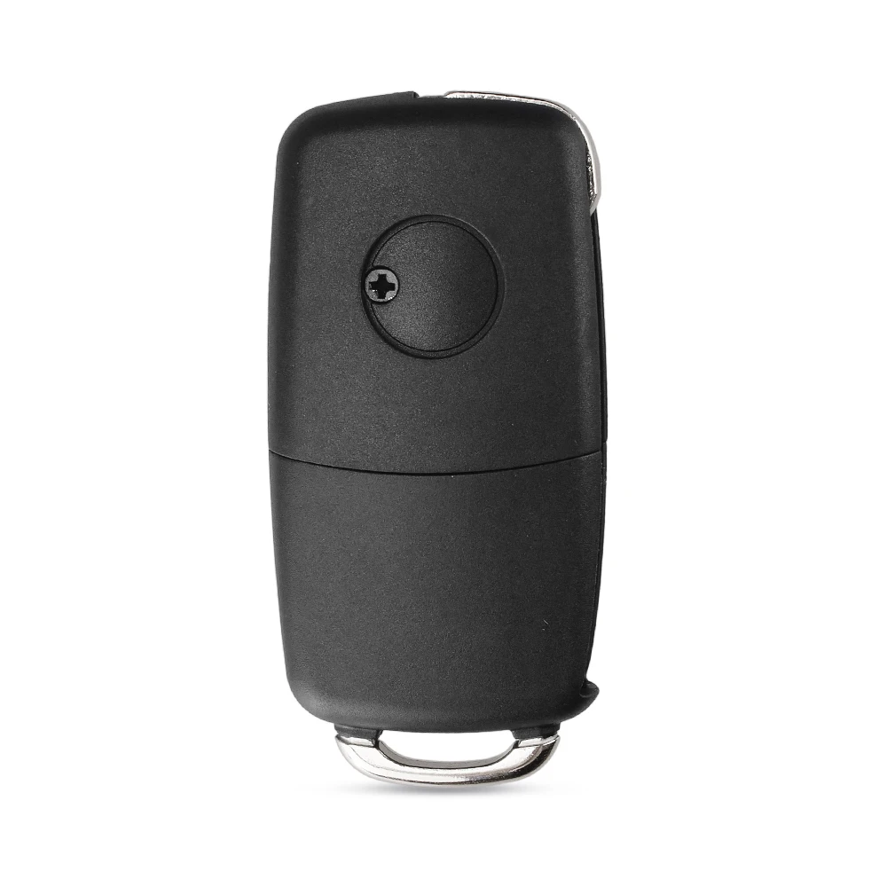 Dandkey 3 кнопки чехол для выкидного ключа для Volkswagen Vw Jetta Golf Passat Beetle Polo Bora Fob складной пульт дистанционного ключа чехол с логотипом