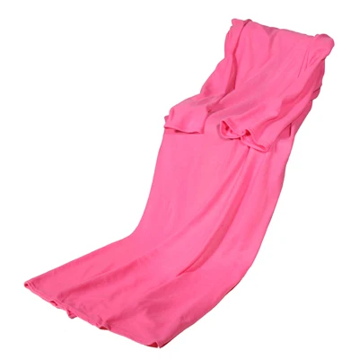 Зимнее теплое Флисовое одеяло «Русалочка»; очень мягкое одеяло для сна; накидка с рукавами; 4 цвета - Цвет: as photo