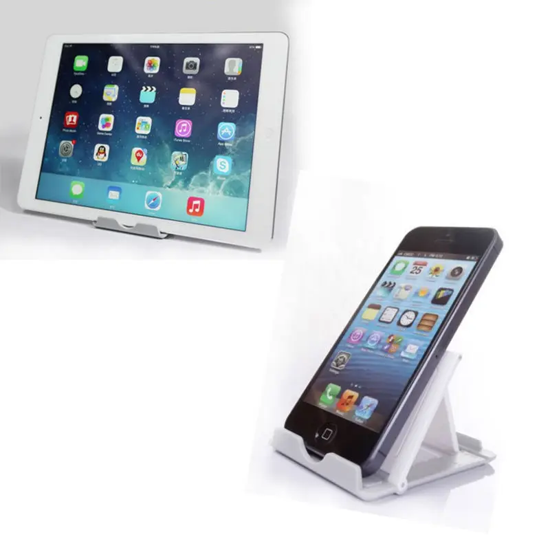 1PC Universal Folding Table Cell Phone Holder Desktop Plastic Stand for