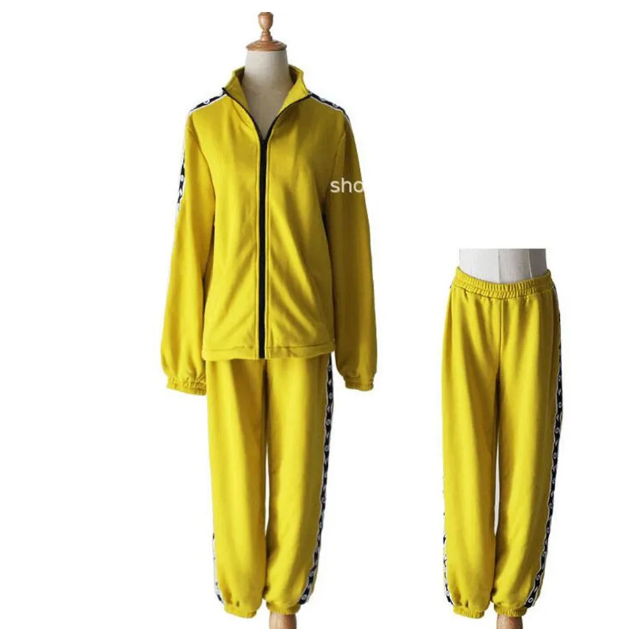  Game PUBG clothes Playerunknown's Battlegrounds Cloth Little yellow coat Cosplay Costume Top Pants 