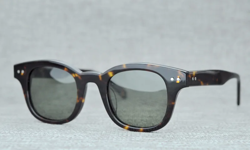 LKK мужские и wo мужские индивидуальные солнцезащитные очки Новые полигональные ретро солнцезащитные очки в коробке удобные очки с небольшой оправой