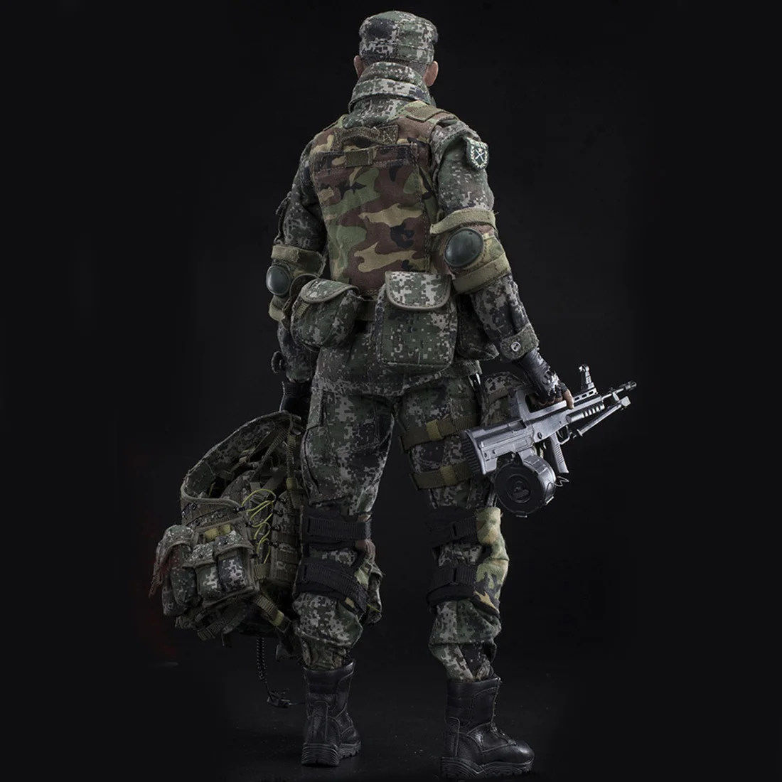 Excellent Flagset 1/6 Chinese Army Machine Fighter Soldier Model Action Figure Model Toys Hobbies For Kids Adults New Arrivel 38