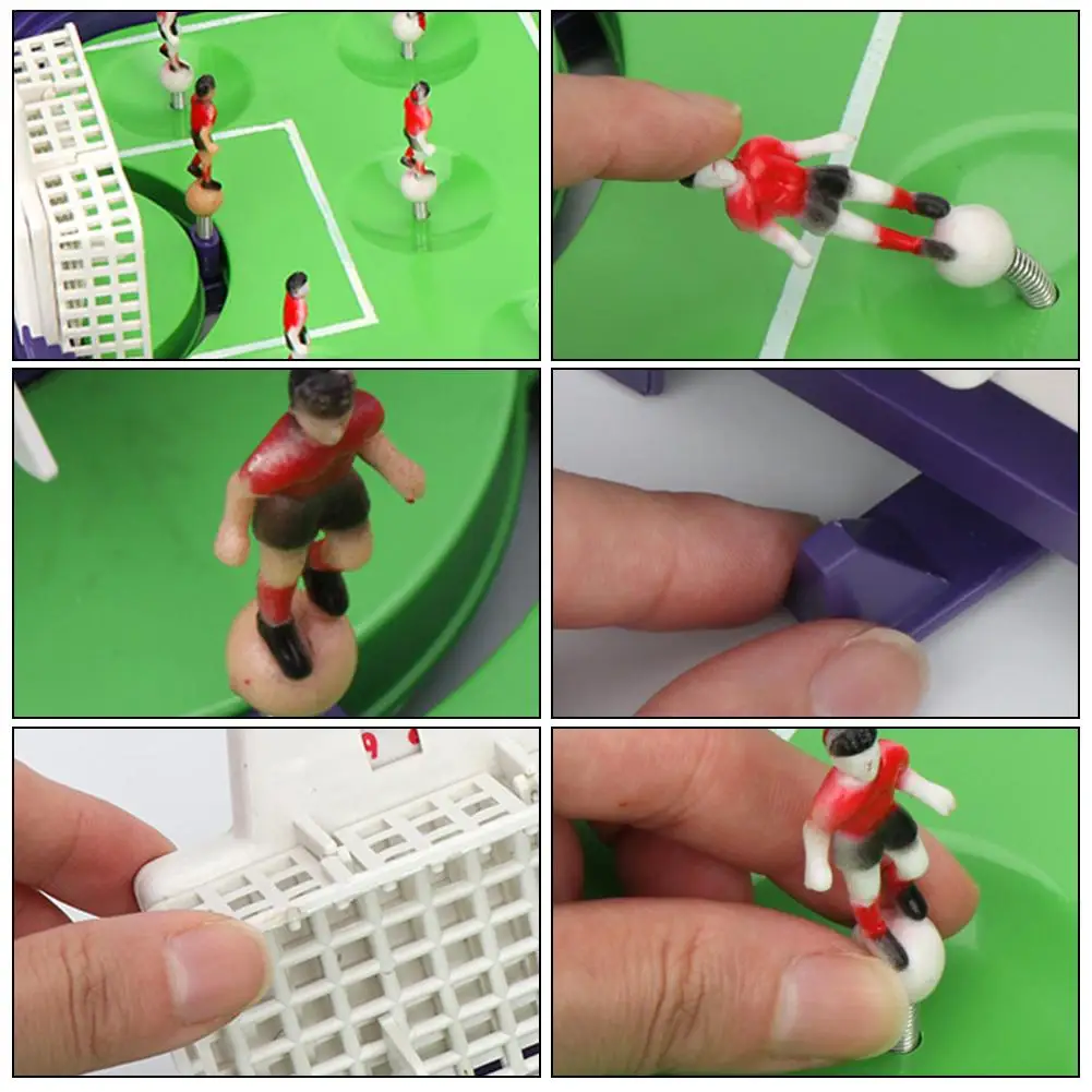 Мини-доска футбол Матч игровой набор Настольный футбол игрушки для детей развивающие Спорт на открытом воздухе мини-Пальчиковые настольные игры игровой мяч игрушка