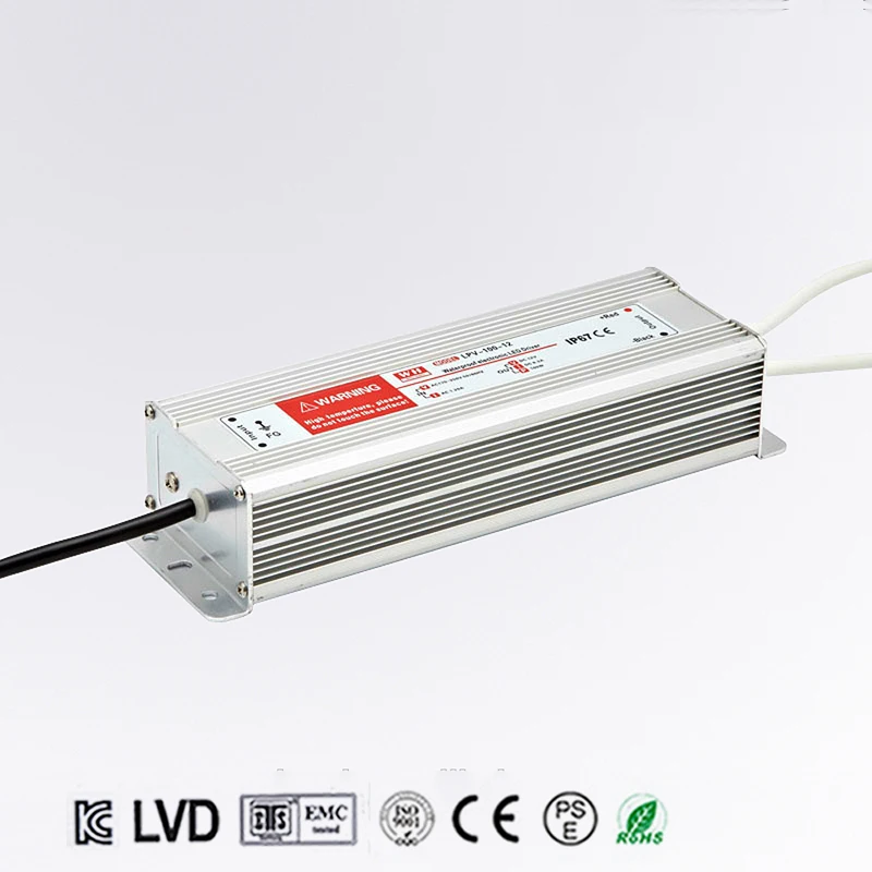 

120W 48V 2.5A LED constant voltage waterproof switching power supply IP67 for led drive LPV-120-48