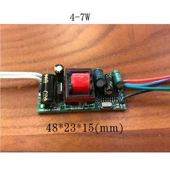 

Constant current dimmable led driver 4-7W 8-12W with 2.4G RF wireless remote controller,Bulb lamp use