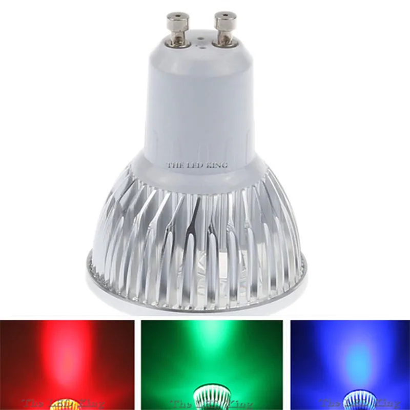 

1X 10X GU 10 LED Spotlight GU10 LED Lamp 9W 12W 15W 220V Red green blue yellow Lampada MR16 12V LED Bulb light Spot Candle Luz