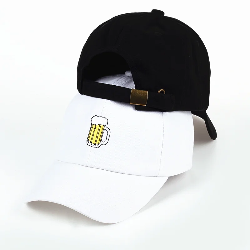 

TUNICA 2017 new beer small embroidery cotton baseball cap fashion men and djustable women golf adjustable father hat hat