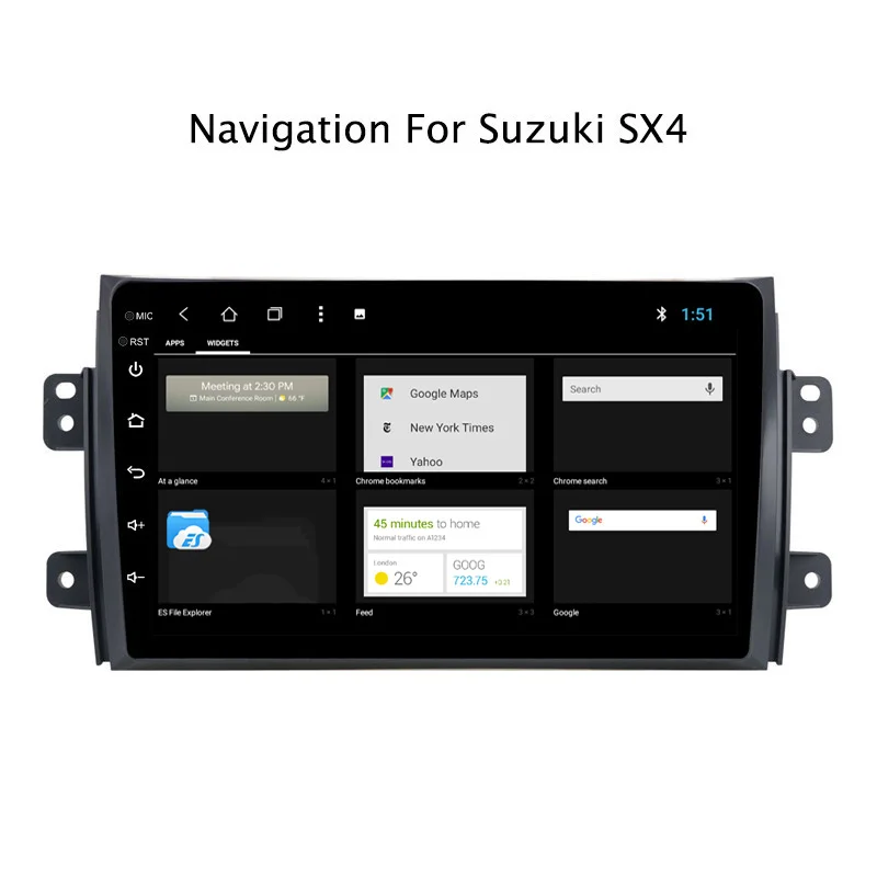 Best NAVITOPIA 9inch 2G RAM 32G ROM Android 8.1 Car DVD Multimedia GPS Navigation for Suzuki SX4 2006 2007 2008 2009 2010 2011 2 Best NAVITOPIA 9inch 2G RAM 32G ROM Android 8.1 Car DVD Multimedia GPS Navigation for Suzuki SX4 2006 2007 2008 2009 2010 2011 2