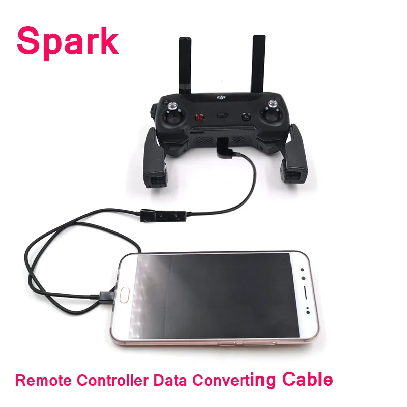 DJI Spark DJI Mavic Pro пульт дистанционного управления Преобразование данных кабель USB порт преобразования энергии линии провода для смартфонов планшеты