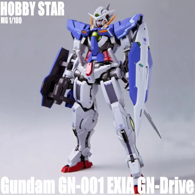 Хобби STAR HS воина гундама MG 1/100 GN 001 EXIA полный привод Аниме фигурки Рисунок Модель