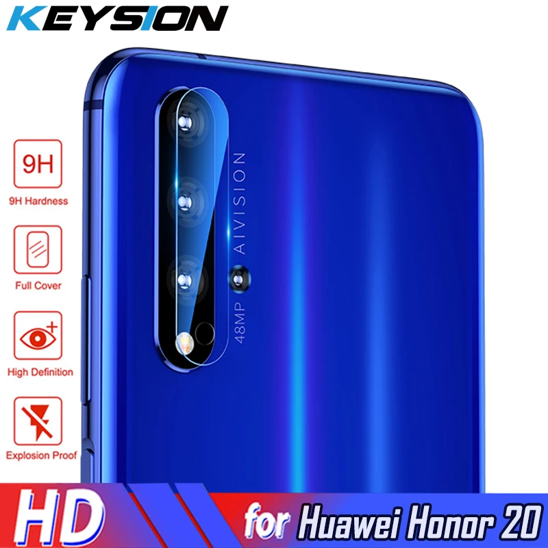 

KEYSION Back Camera Lens Tempered Glass For Huawei Honor 20 Pro 20i 10i Glass Protector Film For Nova 5 Pro 5i Y7 2018 Y9 2019