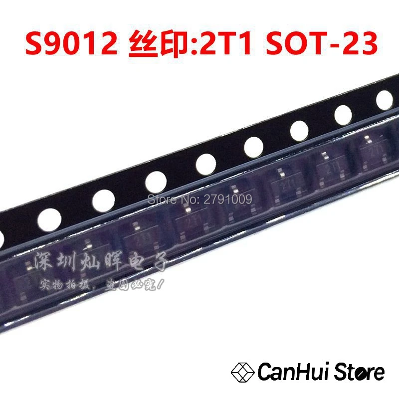 100 шт. S9012 SOT23 9012 SOT SMD 2T1 SOT-23 Новый транзистор | Инструменты