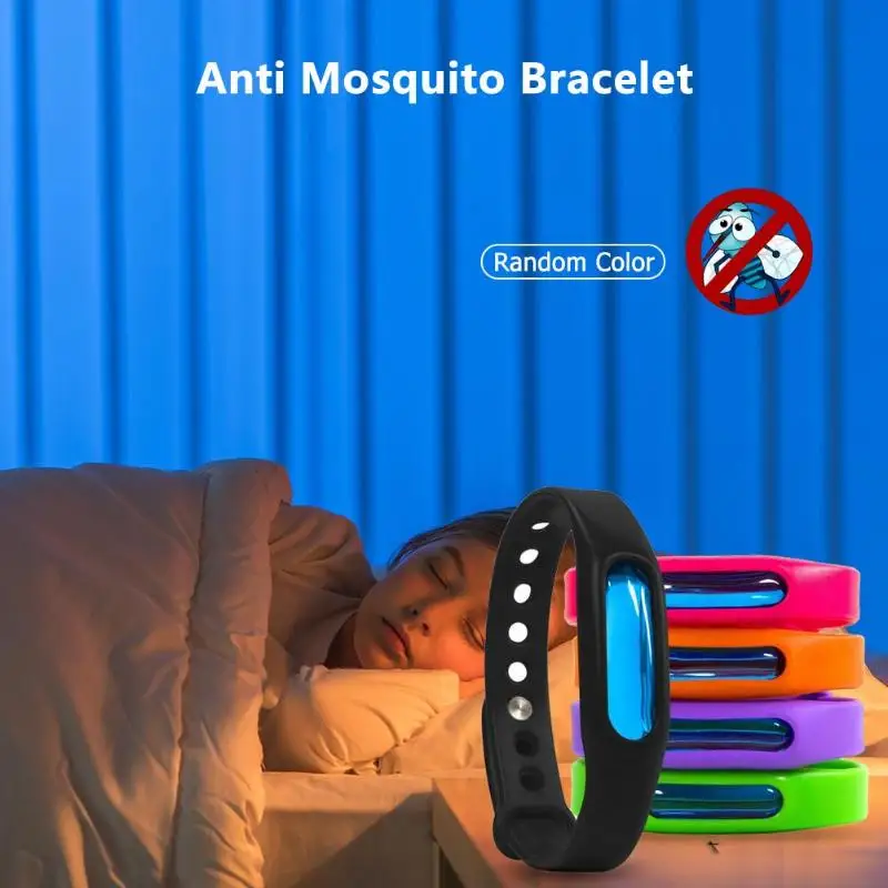 

1 pc Bracelet Anti Mosquito Capsule Pest Insect Bugs Control Mosquito Repellent Wristband For Kids Mosquito Killer