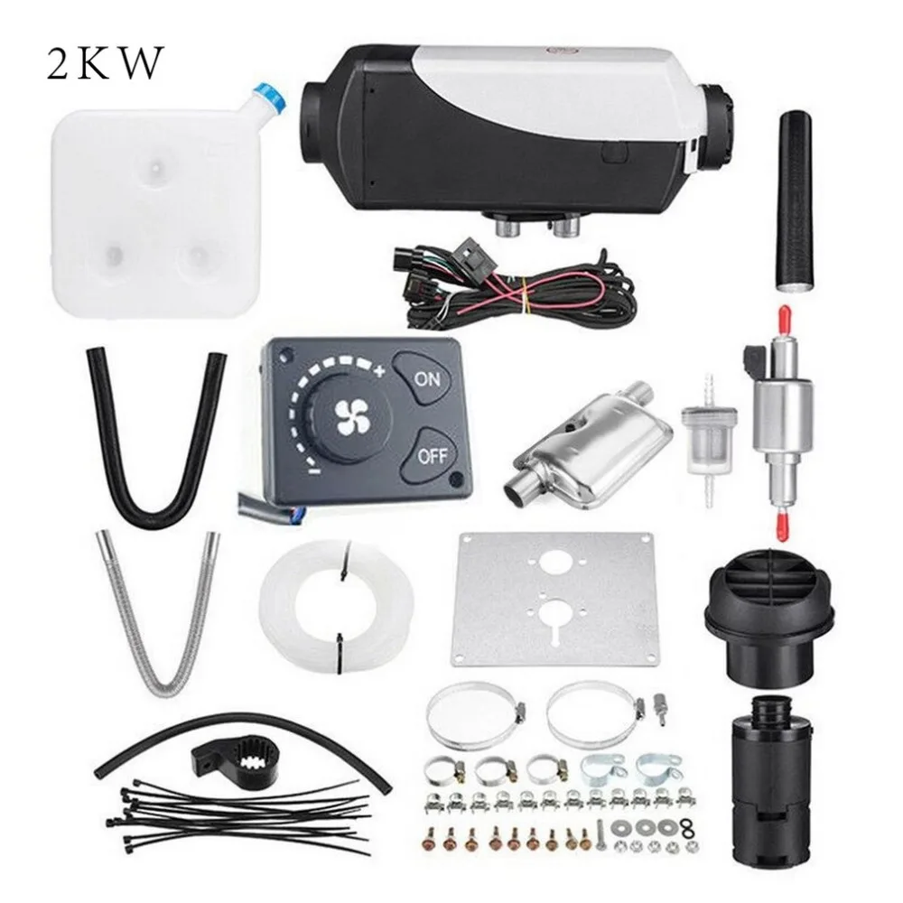 

Single hole black gray 2KW/3KW/5KW/8KW heater Rotary switch/Digital switch/LCD switch with muffler