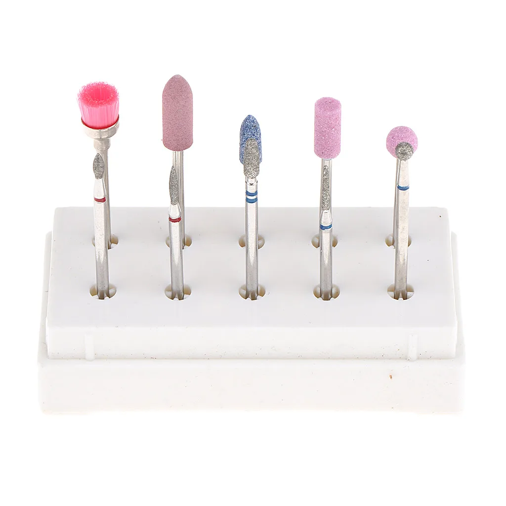 Replacement Electric Nail File Safety Drill Bits Coarse Tips - 10pcs Size Manicure Electric Machine Nail Art File Pen Supply