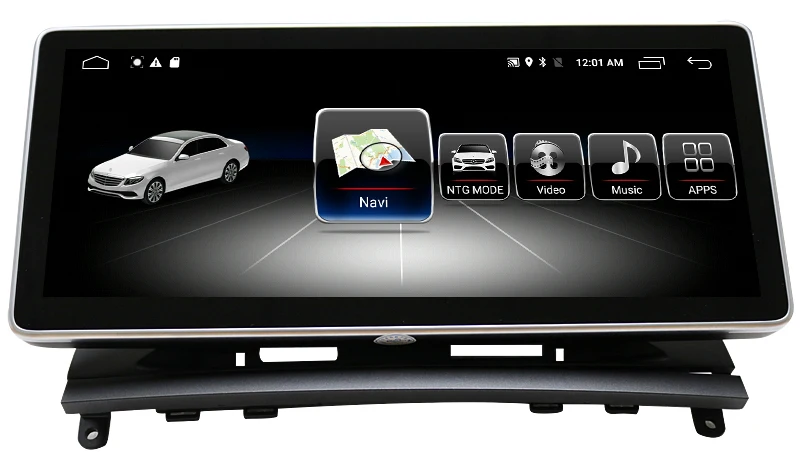 Discount Android 8.1 Car Radio Bluetooth GPS Navigation Head Unit for Mercedes Benz 2008-2010 C Class 180 200 220 250 CDI 63 300 320 350 12