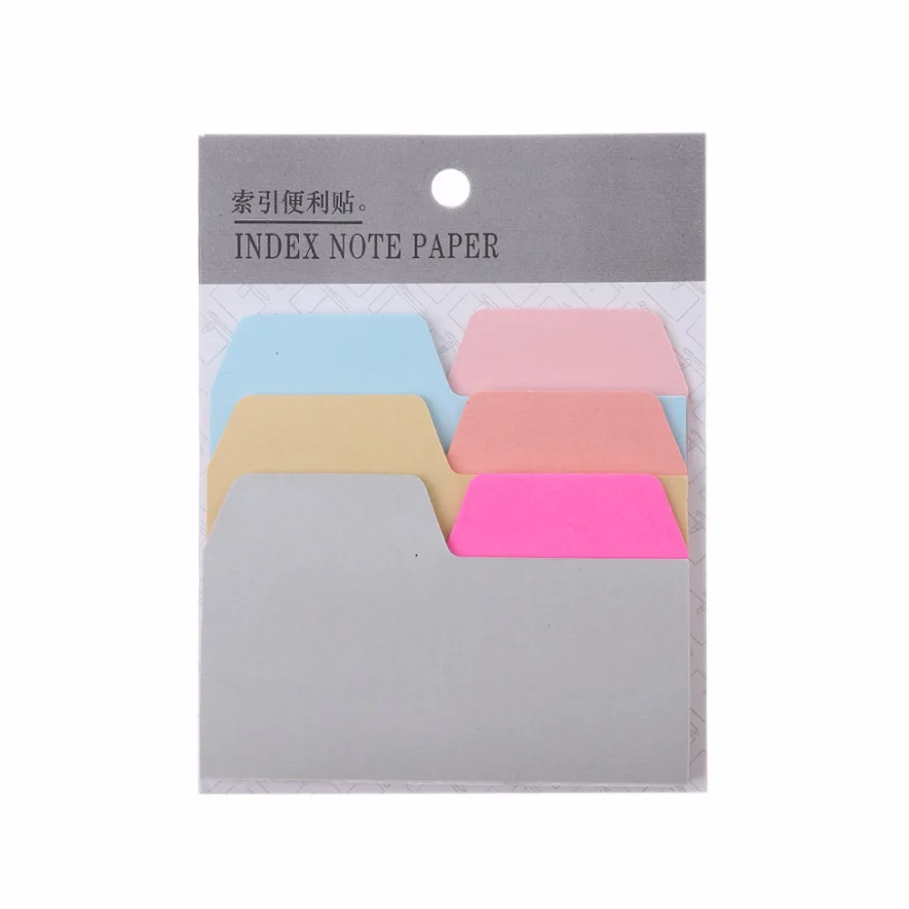 

90 Sheets Index Note Paper Sticky Notes Memo Pad Office School Supplies
