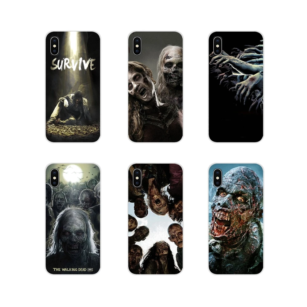 Walking Dead Zombie для LG G3 G4 Mini G5 G6 G7 Q6 Q7 Q8 Q9 V10 V20 V30 X Power 2 3 K10 K4 K8 2017 прозрачный мягкий