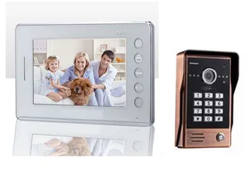 

XinSiLu Photo and Video Recording 700tvline 7" LCD digital Video Door Phone Doorbell Bell Intercom Touch Key System Video Camera