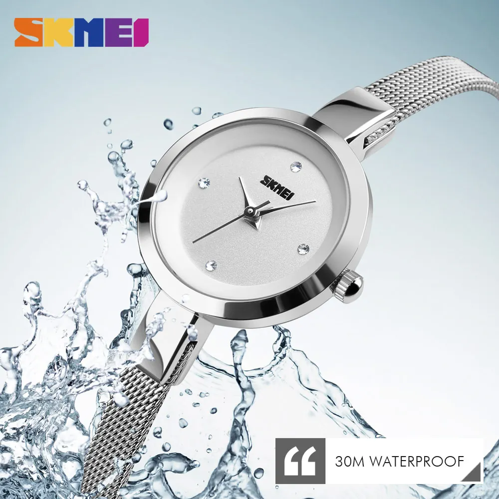 Новая мода Relojes Mujer роскошные женские часы из нержавеющей стали Кварцевые наручные часы Relogio Feminino Montres Femme
