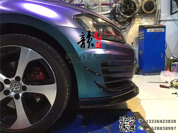 Подходит для Volkswagen. GOLF7 GTI revozport углеродного волокна турбулентности воздушного шабера