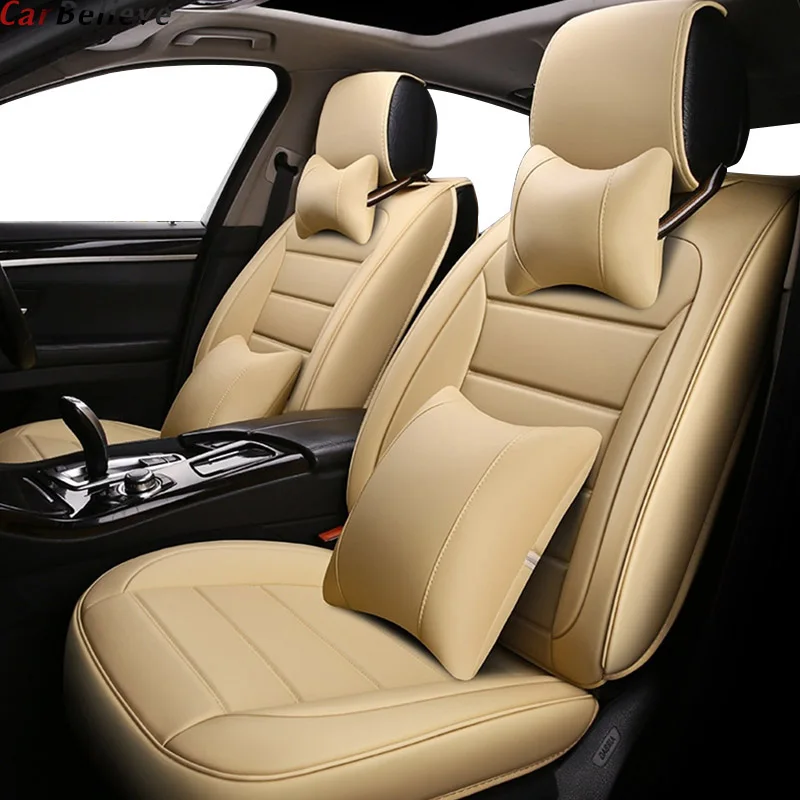 Car Believe car seat cover For mercedes w204 w211 w210 w124 w212 w202