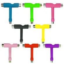 Инструмент для скейтборда, самокат, Лонгборд, Т-образный Многофункциональный гаечный ключ, регулировочное оборудование, 10,3x9 см