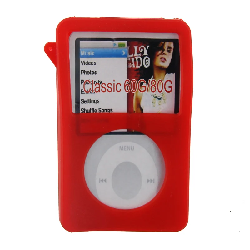

Etmakit New Soft Silicone Protective Cover Shell Skin with Screen Protector for 60/80GB iPod Classic Cases NK-Shopping