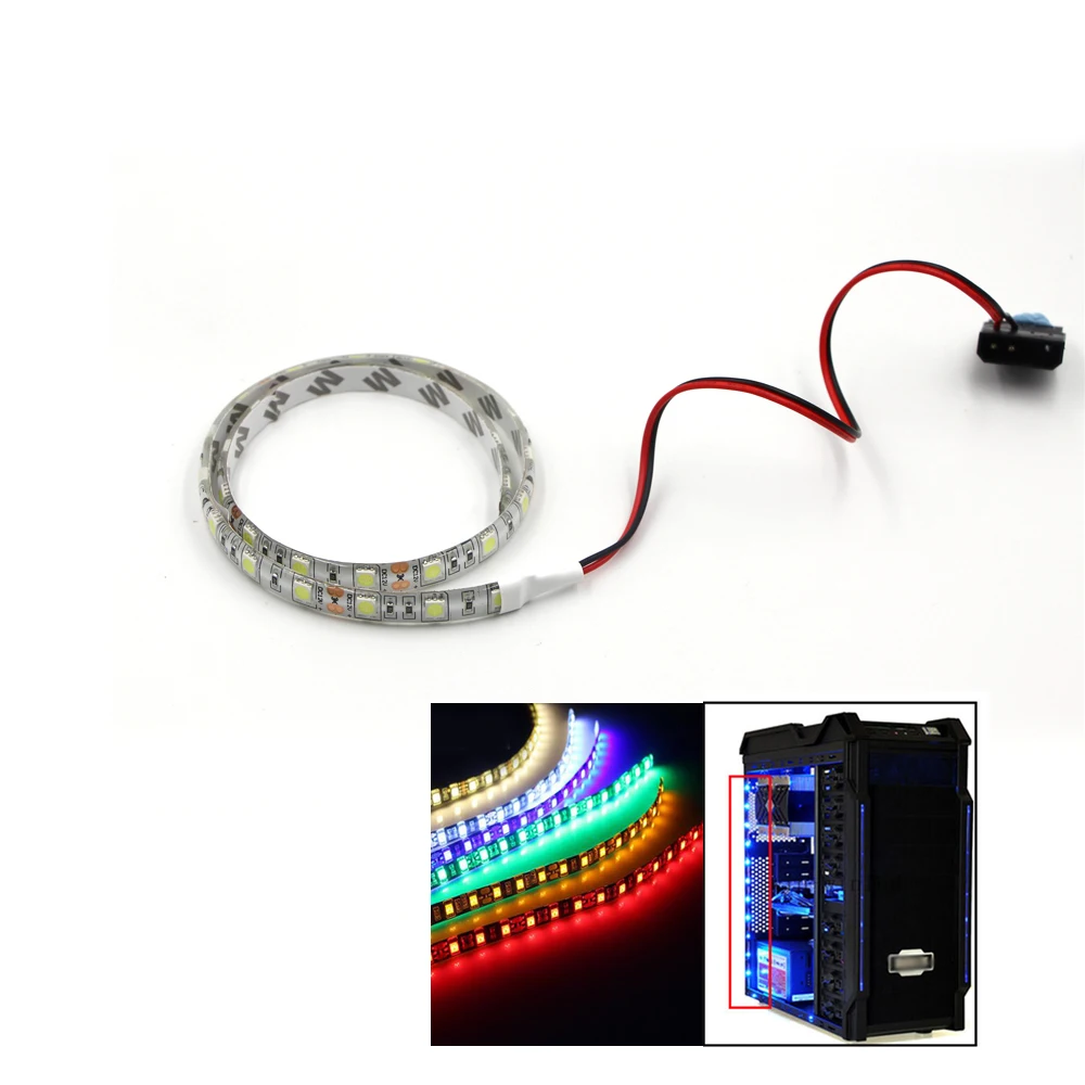 Waterproof Multicolor LED Strip Background Light