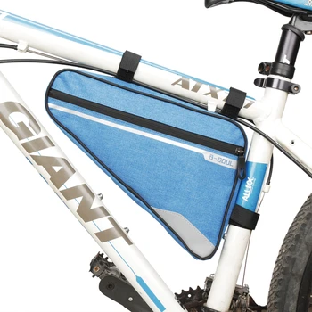 

MTB Bike Bag Triangle Bycicle Bicycle Front Frame Tube Bag Mountain Bike Accessories Cycling Bag Panniers Accessory