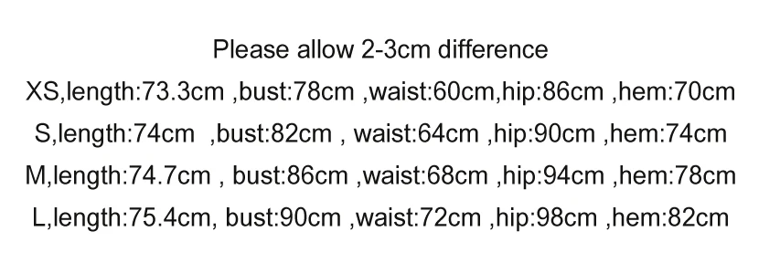 BH6114&middot;sizechart
