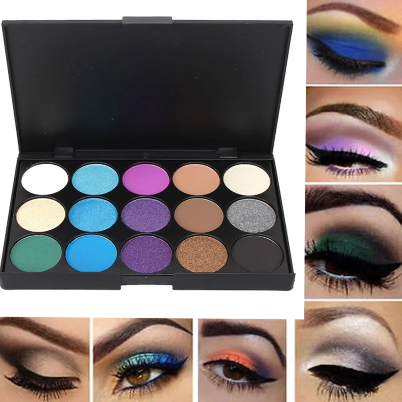 Women's 15 Color Cosmetic Matte Eyeshadow Cream Eye Shadow Makeup