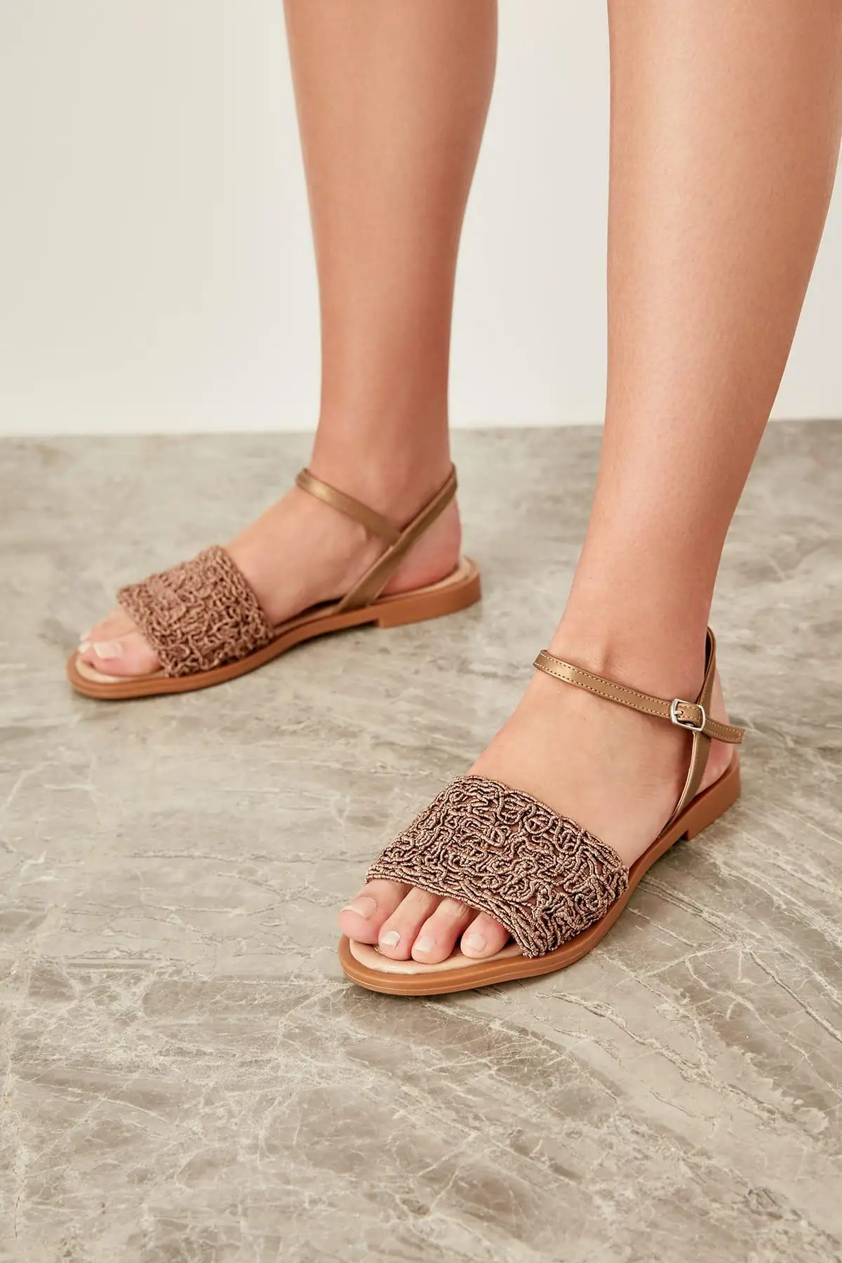 Trendyol Mink женские босоножки TAKSS19GA0090|Боссоножки и сандалии| |
