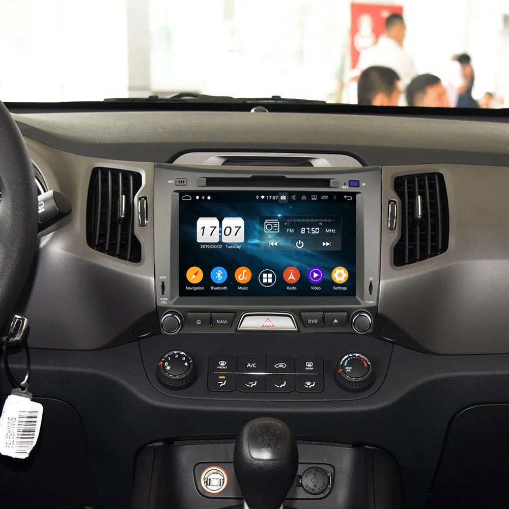 Top 8" Owtosin Car Radio Multimedia Video Player Navigation GPS Android 9.0 For KIA Sportage R 2010-2016 Car 4GB RAM 32GB ROM 1